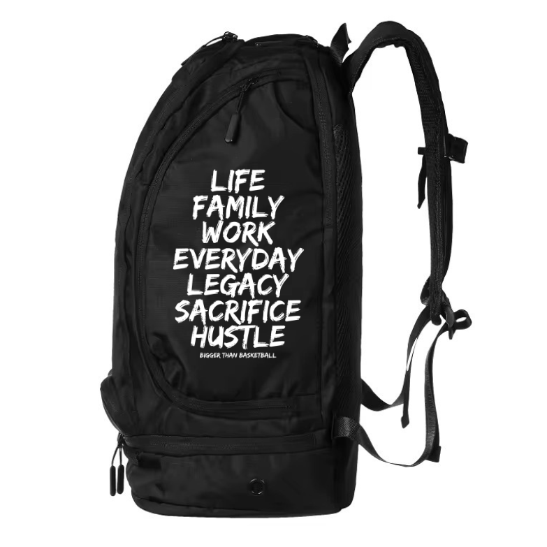 Bigger Than Basketball -- Graphic Backpack