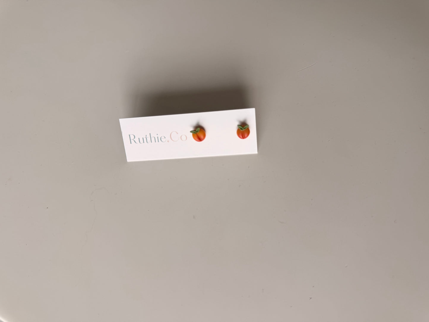 A league of their own- Peach Earrings. - lifestyle photo | Bleacher Babe