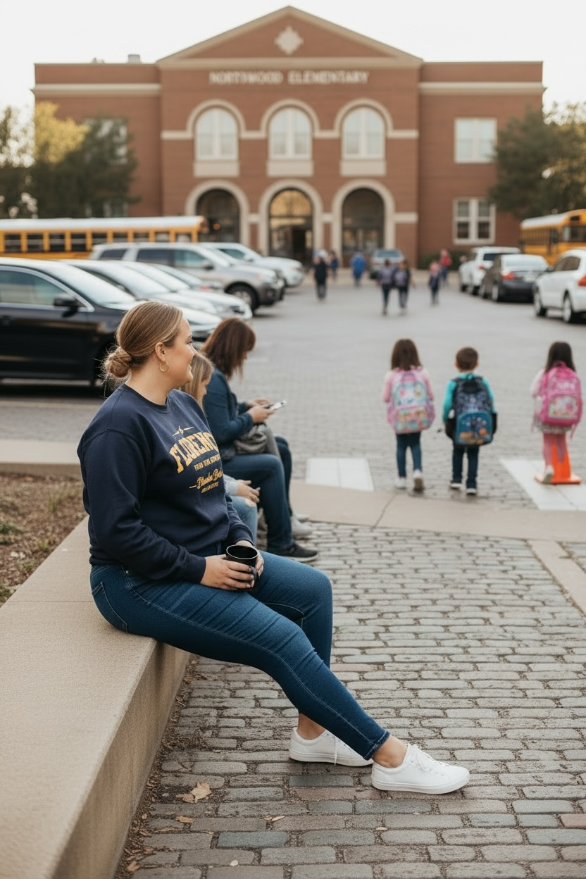 Fear The Storm- Florence Sweatshirt - alternate view | Bleacher Babe