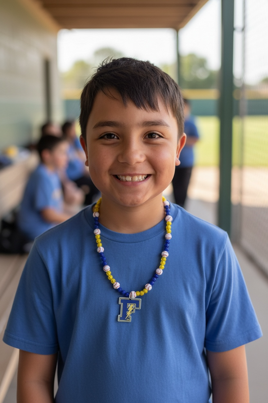 CUSTOM TEAM SPIRIT NECKLACE ⚾💙