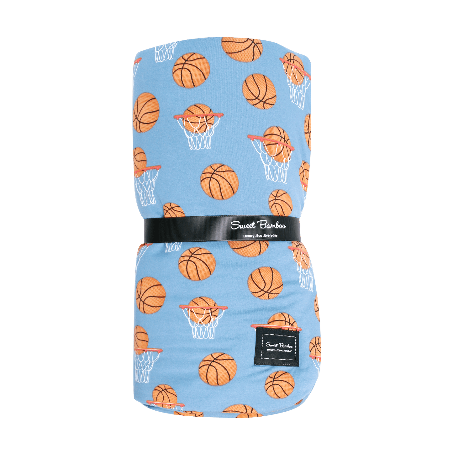 Basketball Hoops Cloud Blanket for Big Kids