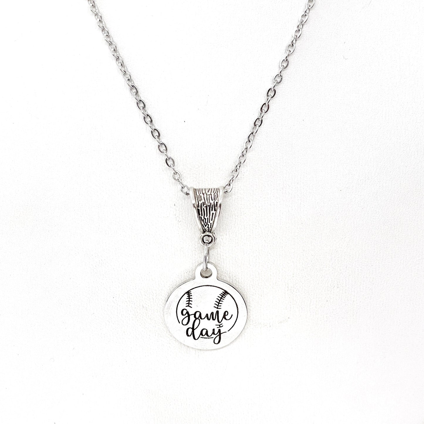 Baseball Mom Gift, Baseball Game Day Necklace, Baseball Girlfriend, Coach’s Wife Gift, Softball Game Day, Softball Player, Softball Mom Gift