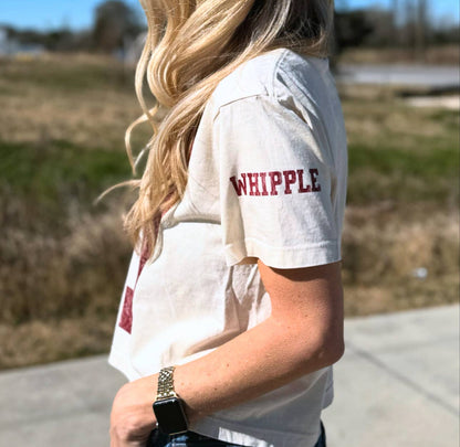 Custom #1 Fan™ T-Shirt | Baseball | Graphic Tee | Sports Mom - detail view | Bleacher Babe