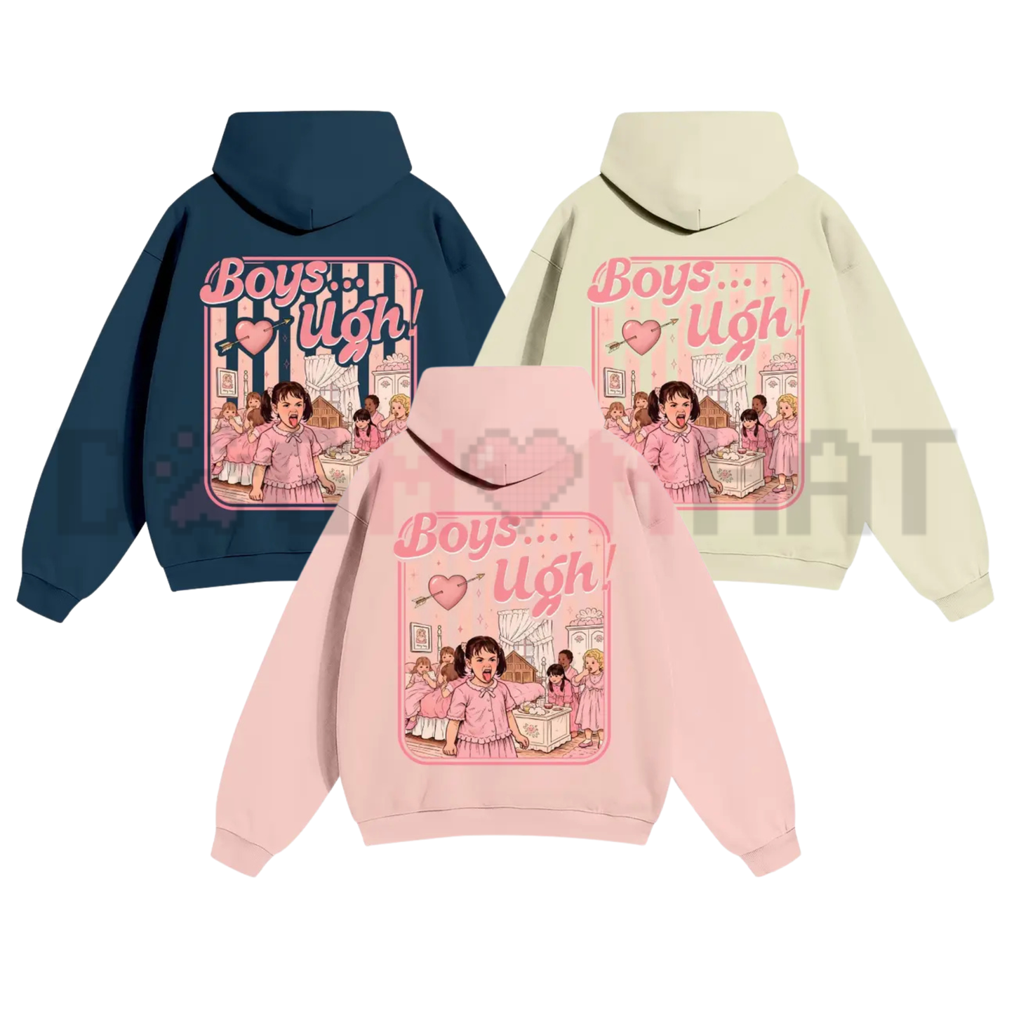 Ugh — Funny Valentine's Day Hoodie