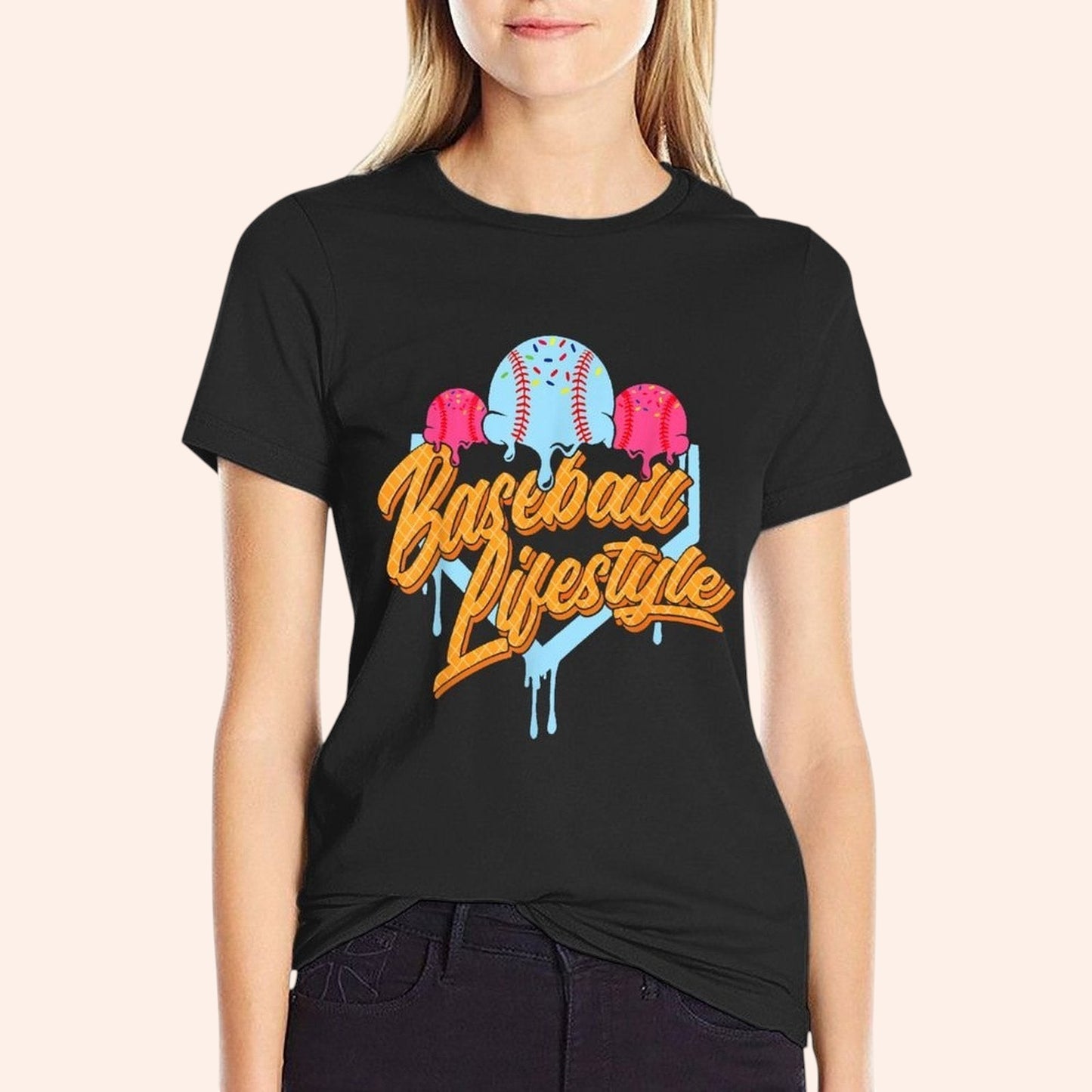 Baseball Lifestyle Graphic T-Shirt