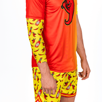 Ghost Peppers -- Baseball HyperDri Performance Compression Sleeve