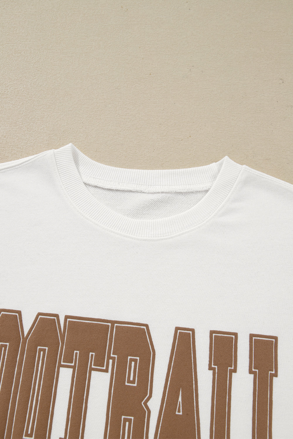 Football Crewneck Sweatshirt -- Bold Graphic