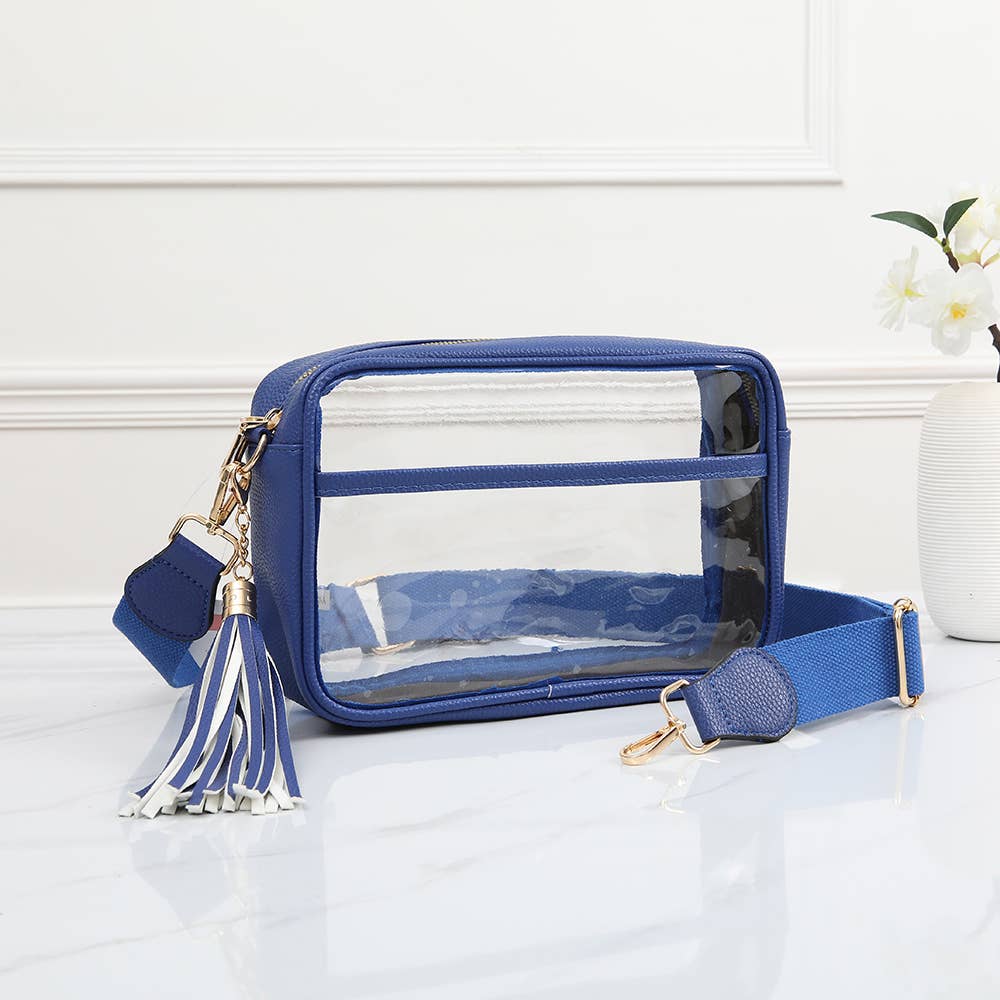 Game Day Stadium Rectangle Clear Bag