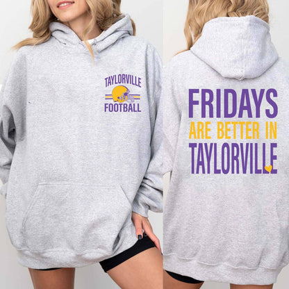 Custom Fridays Are Better Football Wholesale Hoodie With
