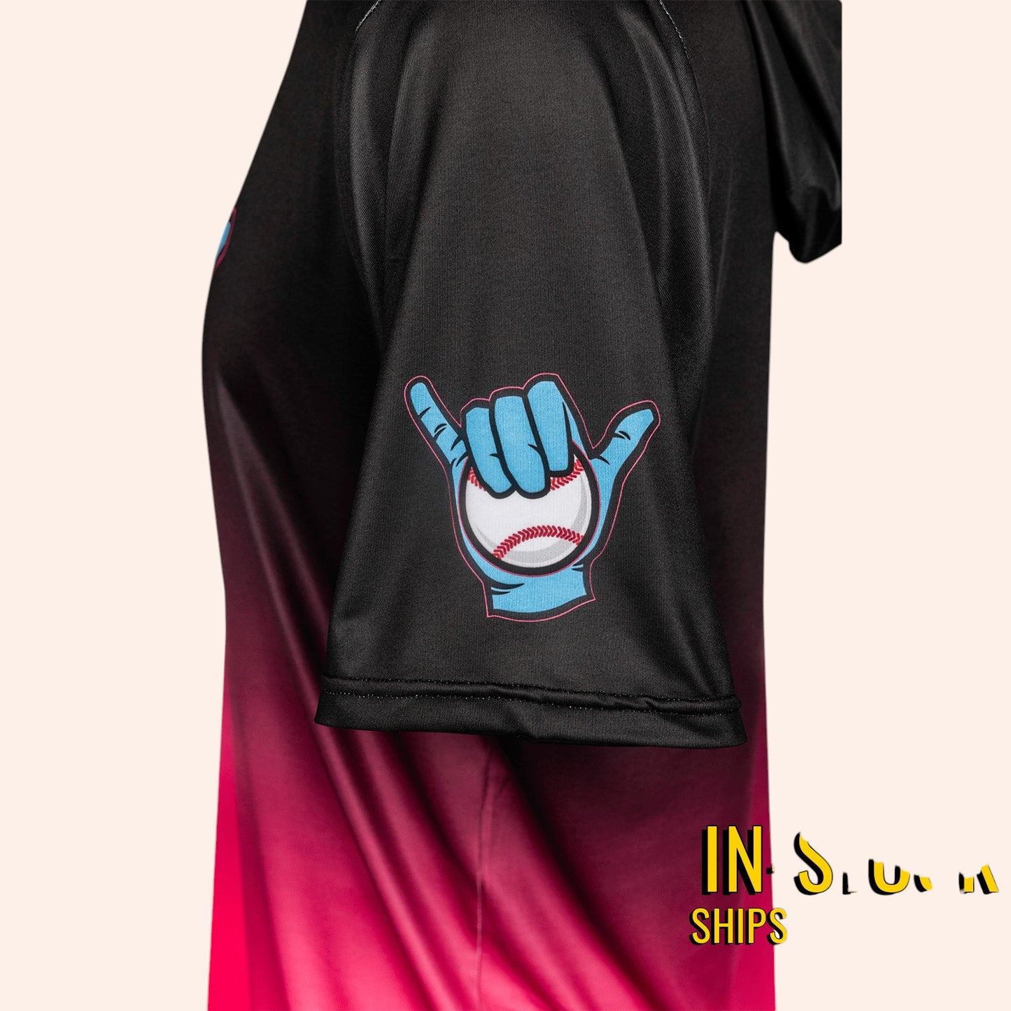 Baseball Dudes -- HyperMAX Short Sleeve Baseball Hoodie