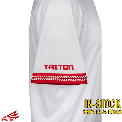 Baseball Seam Cross HyperMAX Short Sleeve Hoodie