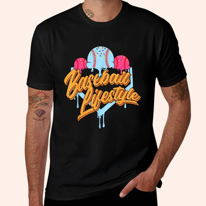 Baseball Lifestyle Graphic T-Shirt