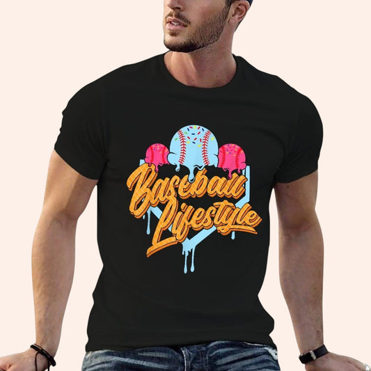 Baseball Lifestyle Graphic T-Shirt