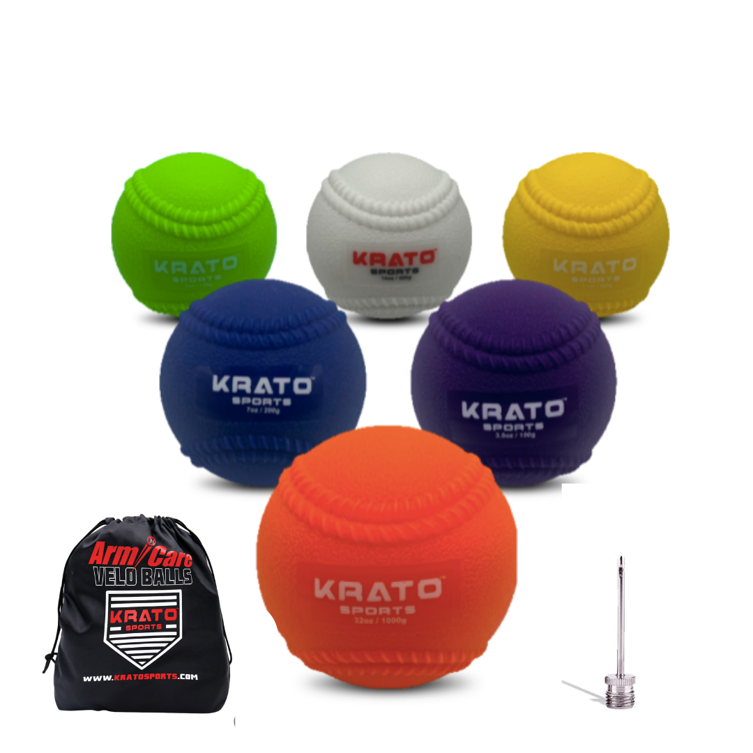 Arm Care Velo Training Balls | Pitching Weighted Balls