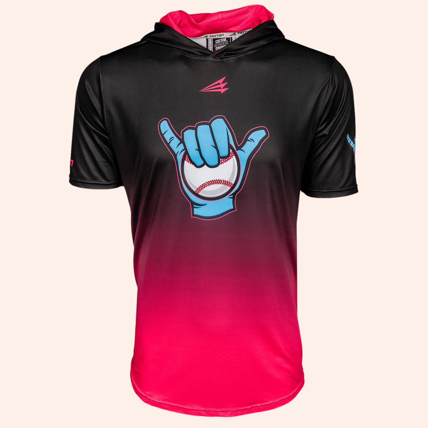 Baseball Dudes -- HyperMAX Short Sleeve Baseball Hoodie