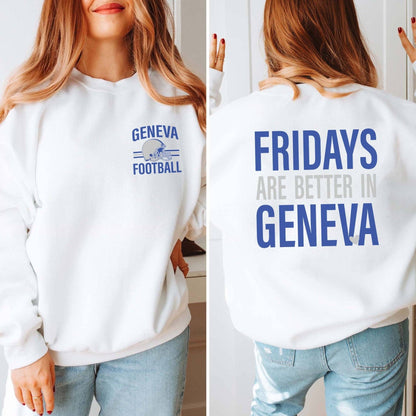 Custom Fridays Are Better Football Wholesale Sweatshirt