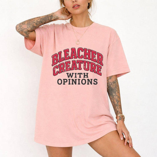 Bleacher Creature With Opinions Tee- Comfort Colors