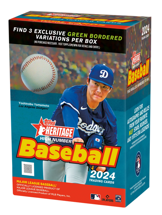 2024 Topps Heritage High Number Baseball - Blaster Box