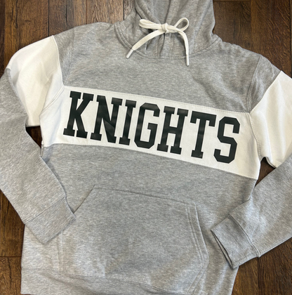 Custom Sports Team Mascot Hooded Varsity Sweatshirt