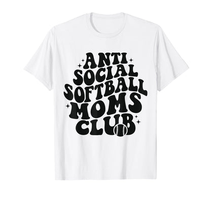 Softball Mom Player Team Mama Sports T-Shirt - Novelty Apparel Men Women
