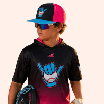 Baseball Dudes -- HyperMAX Short Sleeve Baseball Hoodie