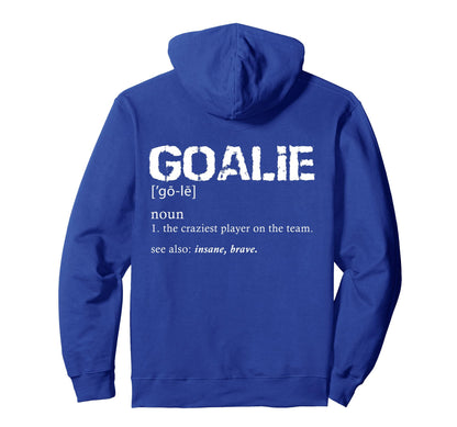 Hockey Goalie Gear Soccer Goalkeeper Hoodie - Streetwear Style Men Women