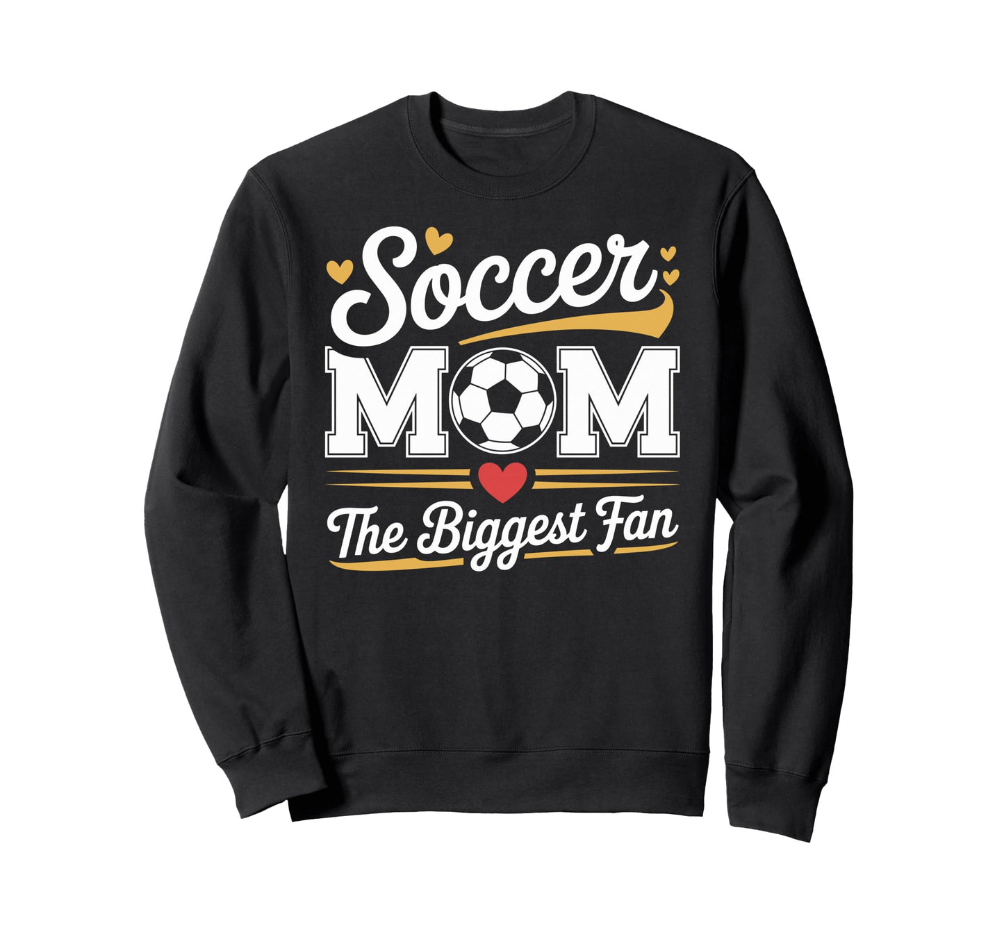 Soccer Mom Football Mothers Day Sweatshirt - Unique Graphic Unisex