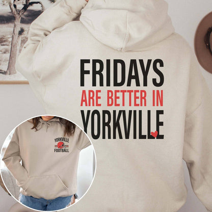 Custom Fridays Are Better Football Wholesale Hoodie With