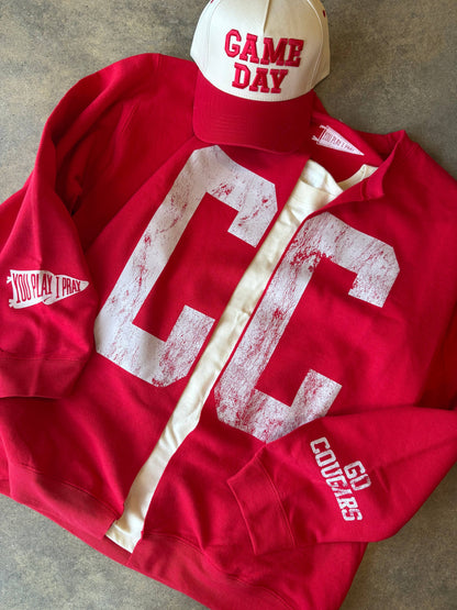 Florence Flashes #1 Fan Gameday Cardigan Sweatshirt, Custom Football Mom Crewneck