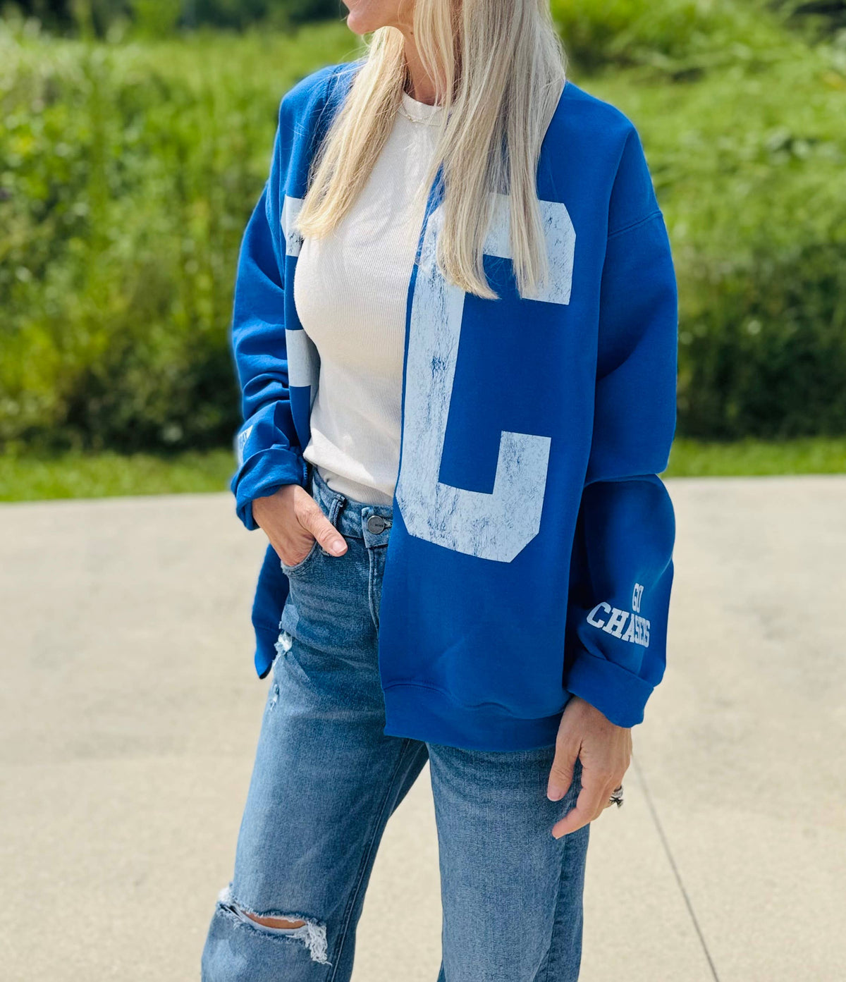 Florence Flashes #1 Fan Gameday Cardigan Sweatshirt, Custom Football Mom Crewneck