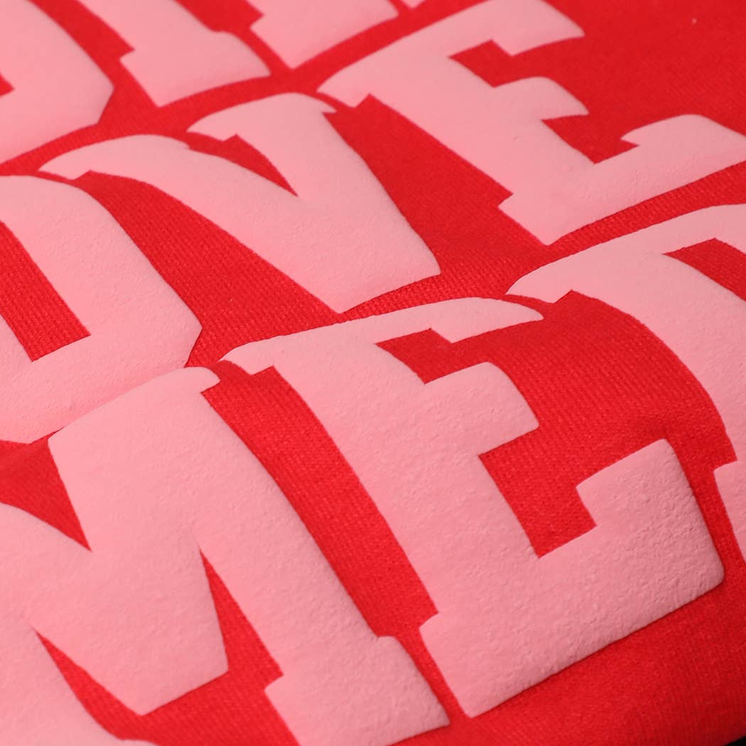 HOT GIRLS LOVE GAMEDAY PUFF Fleece Sweatshirt - detail view | Bleacher Babe