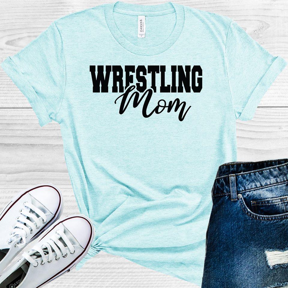 Wrestling Mom Graphic Tee -- Bold Style