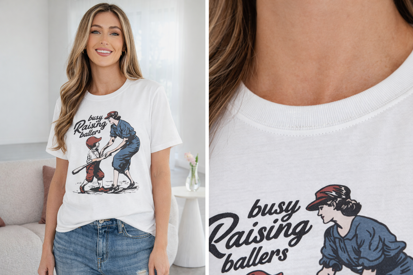 Ballers Cool Mom -- Graphic Tee