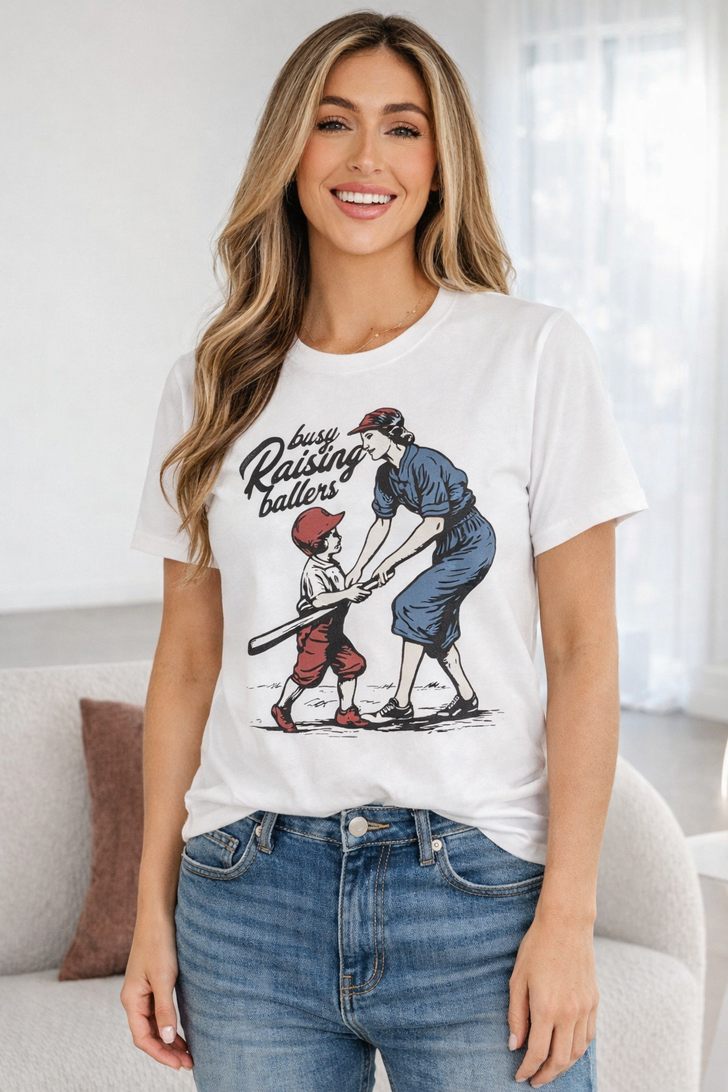 Ballers Cool Mom -- Graphic Tee