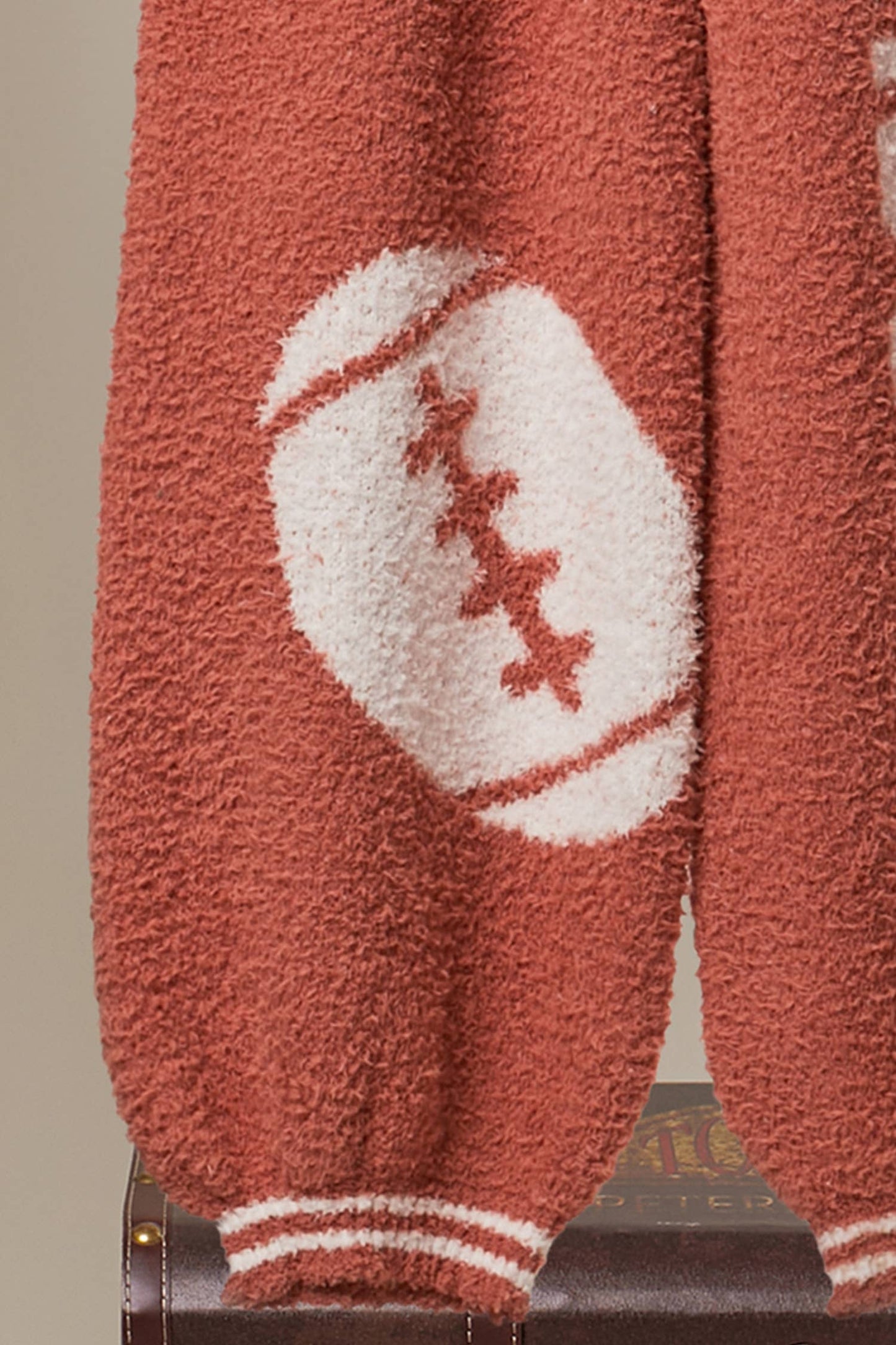 Game Day FootBall Cozy Knit Pants - lifestyle photo | Bleacher Babe
