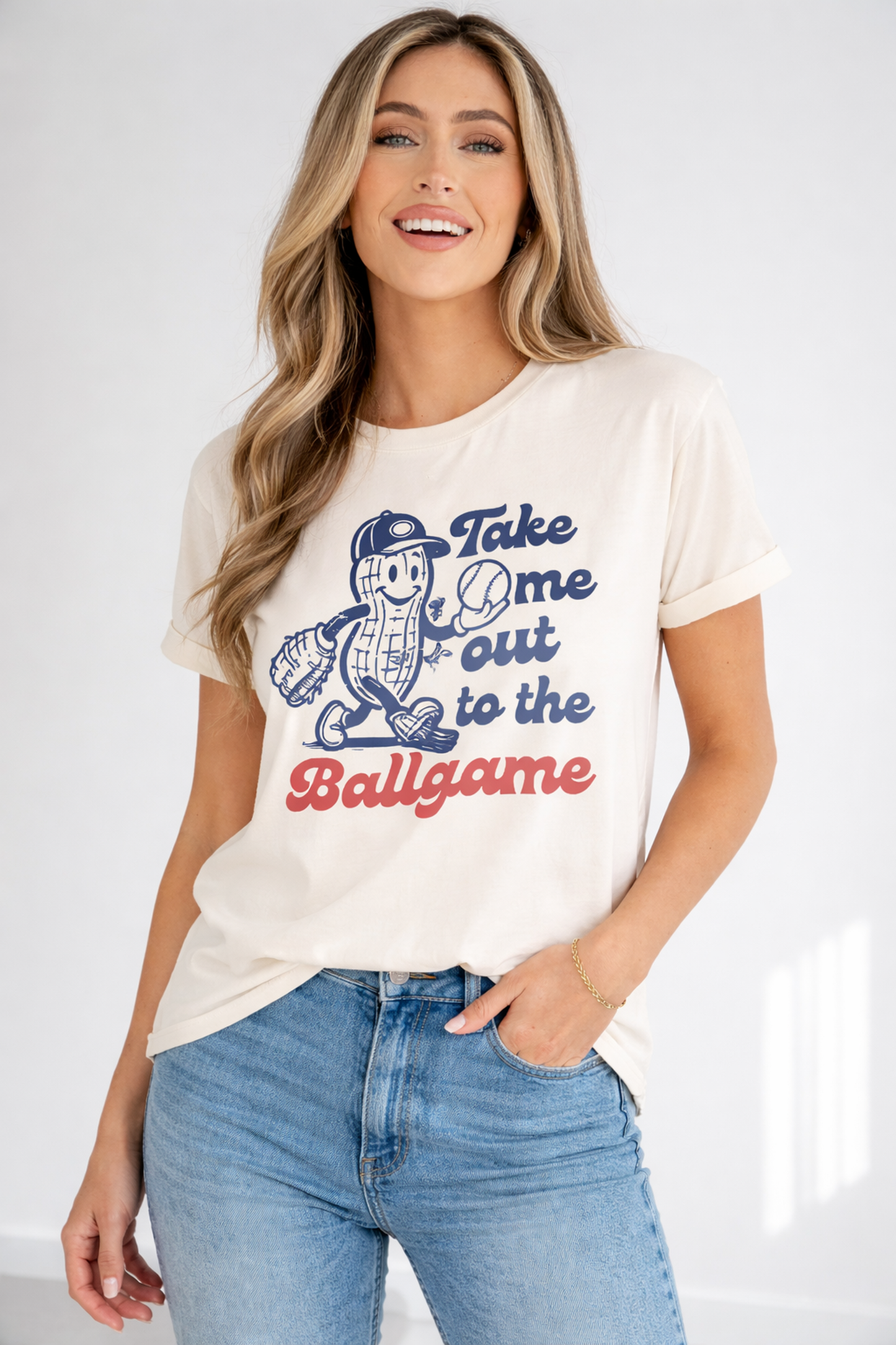 At the Ballgame — Casual Baseball Fan Tee