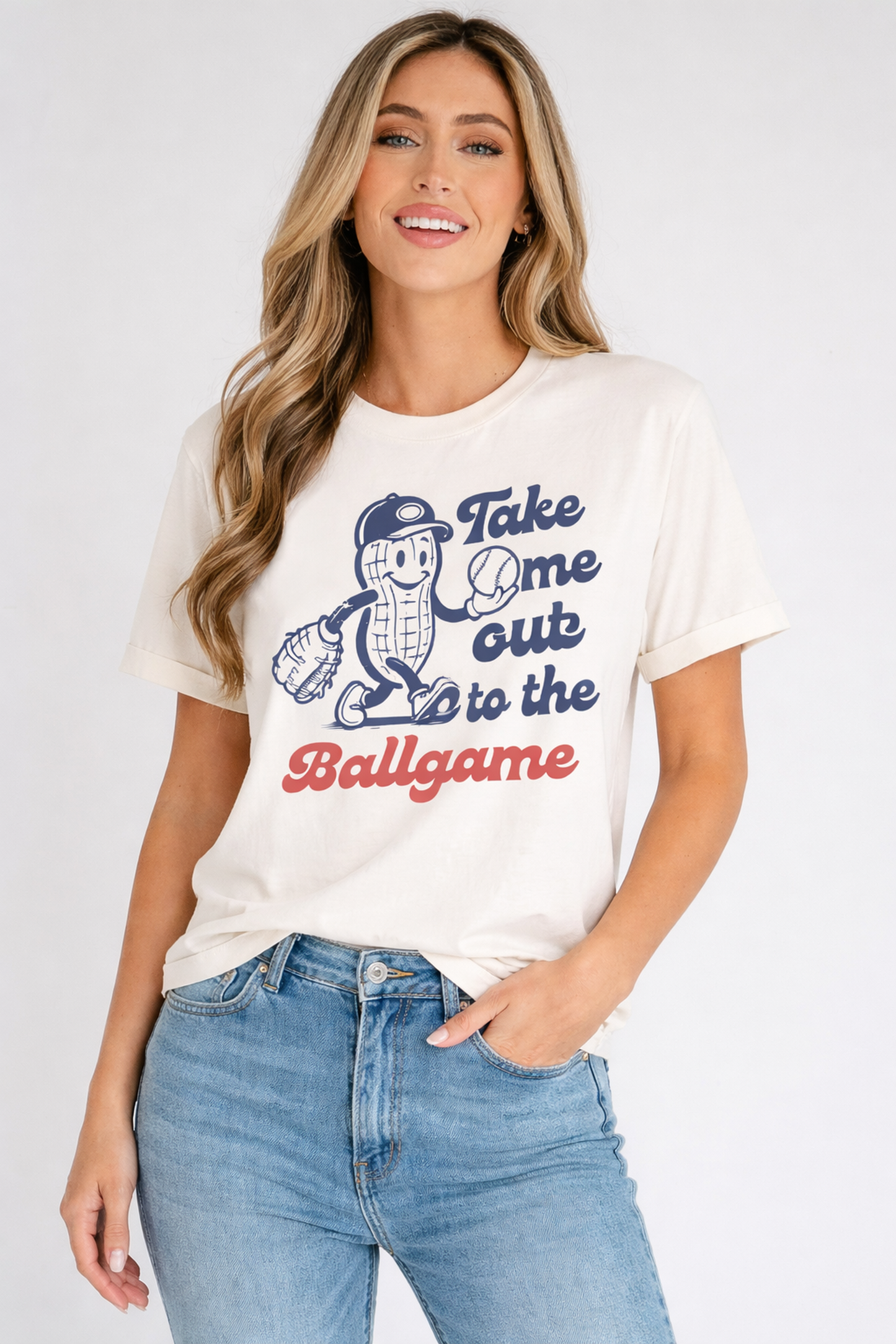 At the Ballgame — Casual Baseball Fan Tee