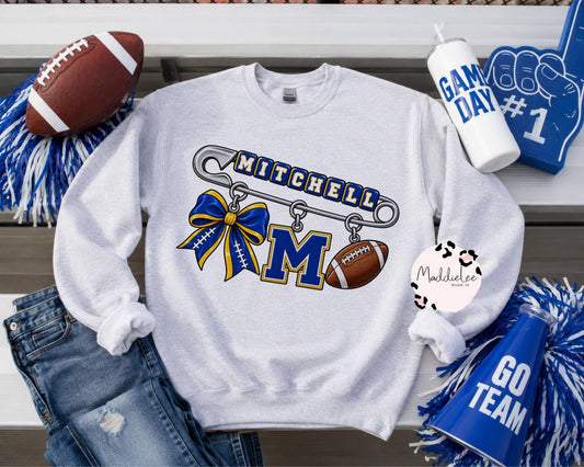 Customizable School Spirt Crew/Tee