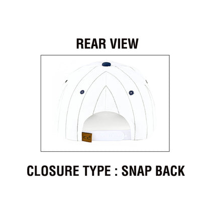TAKE ME OUT TO THE BALL GAME Letter Cap - detail view | Bleacher Babe