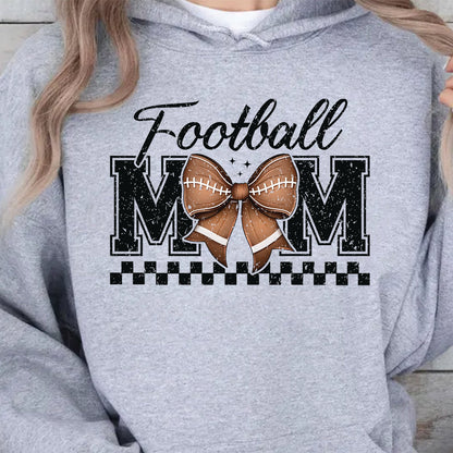 Football Mom Game Day Vibes Sweatshirt -- Sporty Mama Style