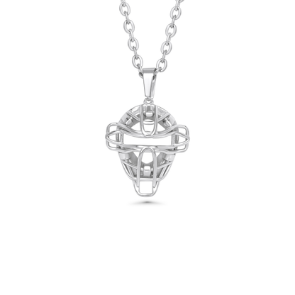 Baseball Catchers Mask Necklace (Youth)