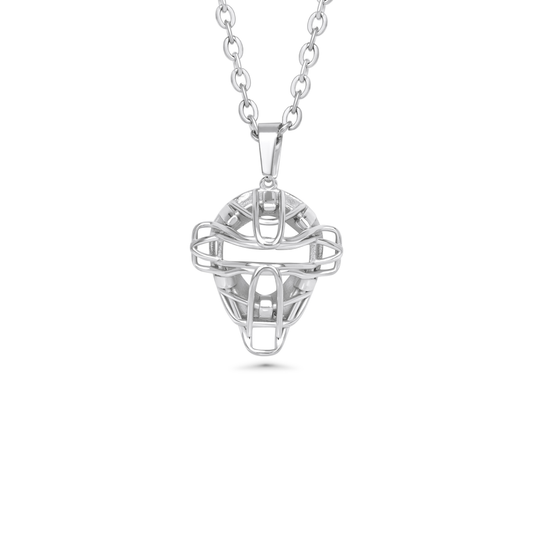 Baseball Catchers Mask Necklace (Youth)