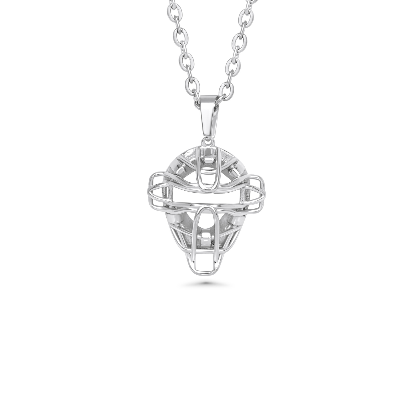 Baseball Catchers Mask Necklace