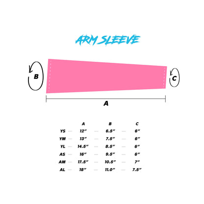 Woke Up RAD - Arm Sleeve (Gradient Pink/Blue)