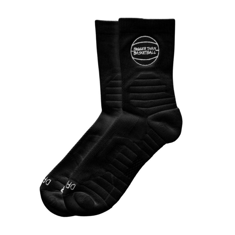 Basketball Performance Socks -- Black