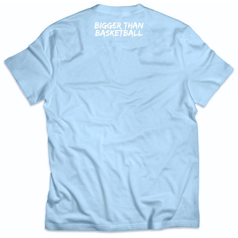 She Got Game -- Basketball Tee | Light Blue