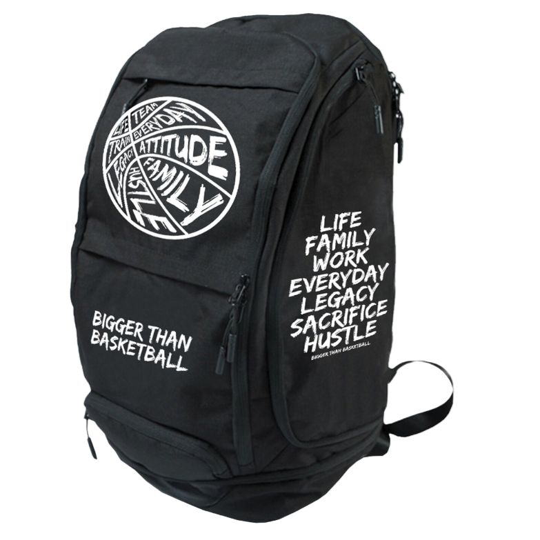 Bigger Than Basketball -- Graphic Backpack