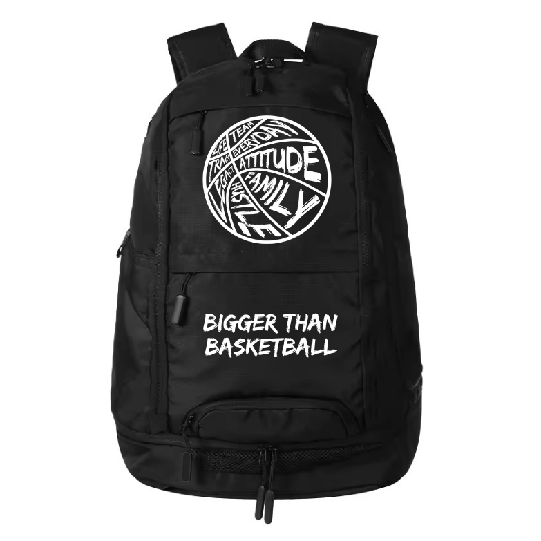 Bigger Than Basketball -- Graphic Backpack