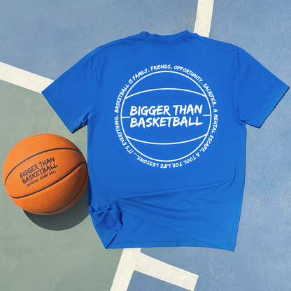 Beyond Basketball -- Graphic Tee | Blue