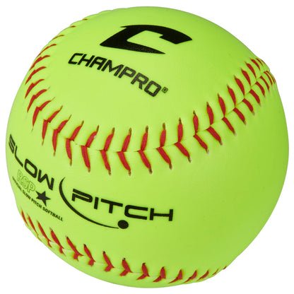 12" SLOW PITCH PRACTICE SOFTBALL